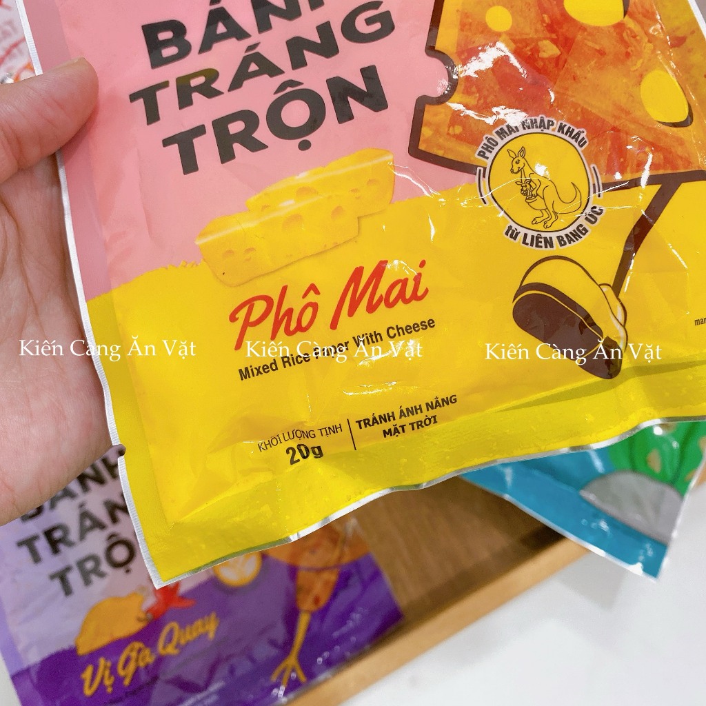 BÁNH TRÁNG TRỘN MISS VỊ PHÔ MAI, RONG BIỂN, GÀ QUAY, BÒ, TÔM, CHANH SẢ
