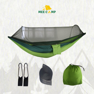 Võng du lịch cắm trại có mùng ngăn côn trùng cao cấp, võng dù siêu êm - MEE CAMP