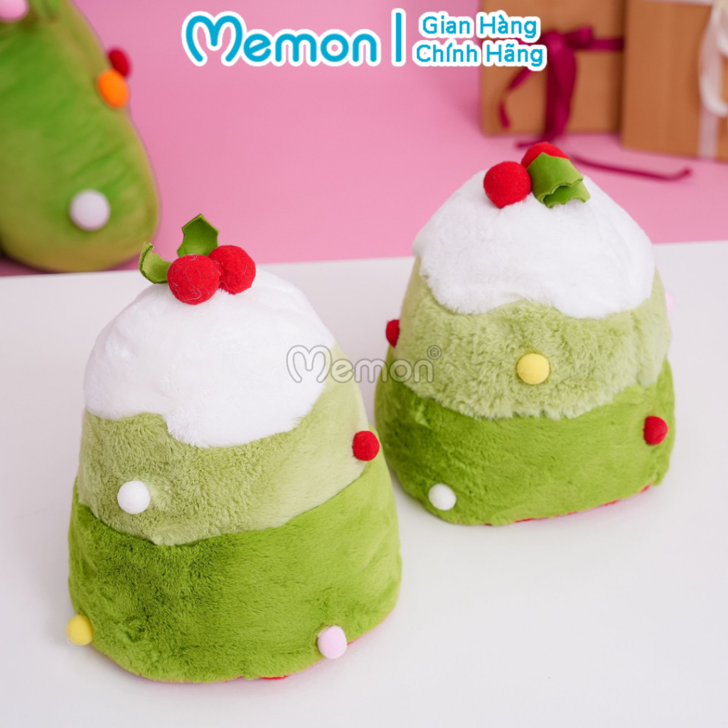 Gấu Bông Ông Già Noel Cây Thông 2 in 1 Cao Cấp Memon