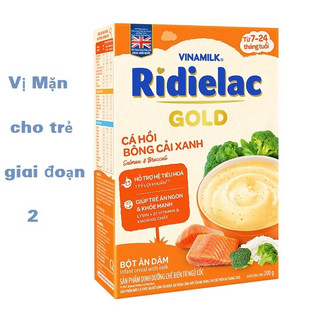Bột Ăn Dặm RIDIELAC Đủ Vị Cho Bé