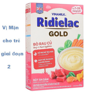Bột Ăn Dặm RIDIELAC Đủ Vị Cho Bé