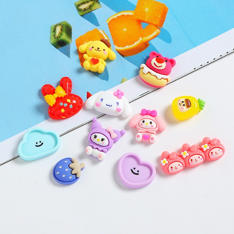Set 5 sticker 3d trang trí bình nước kèm keo dán cho bé thỏa sức sáng tạo