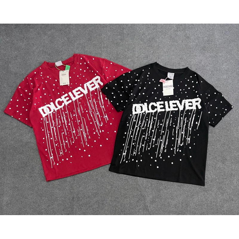 Áo thun from rộng phun sơn