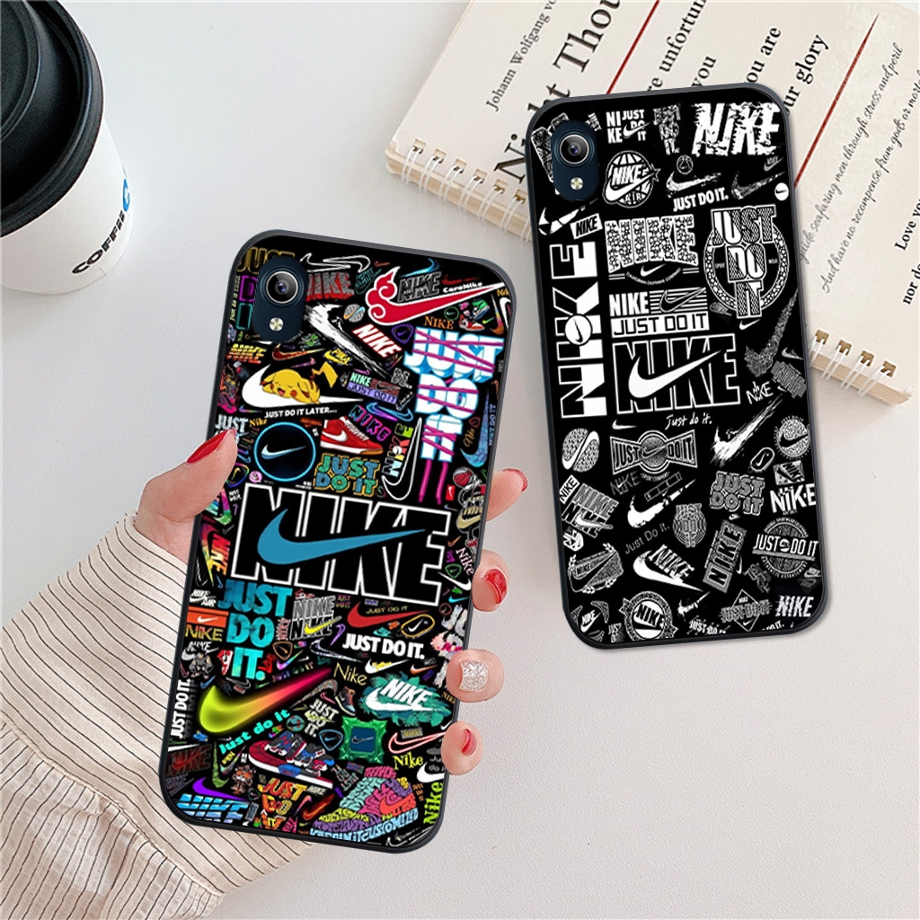 Ốp lưng Vivo Y91 , Y91c , Y1s, Y93, Y95 silicon dẻo mềm viền đen in hình thương hiệu, thời trang