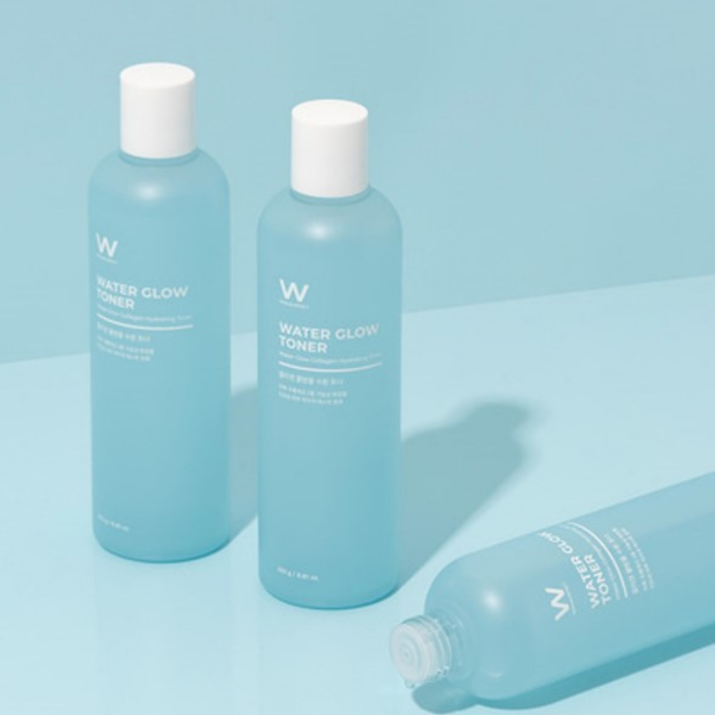 Nước Hoa Hồng Dưỡng Ẩm Wonjin Water Glow Toner 250ml