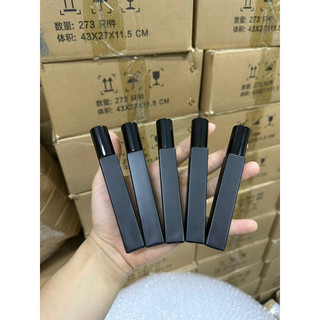 Combo 100 chai chiết sơn màu đen cao , vuông , dày