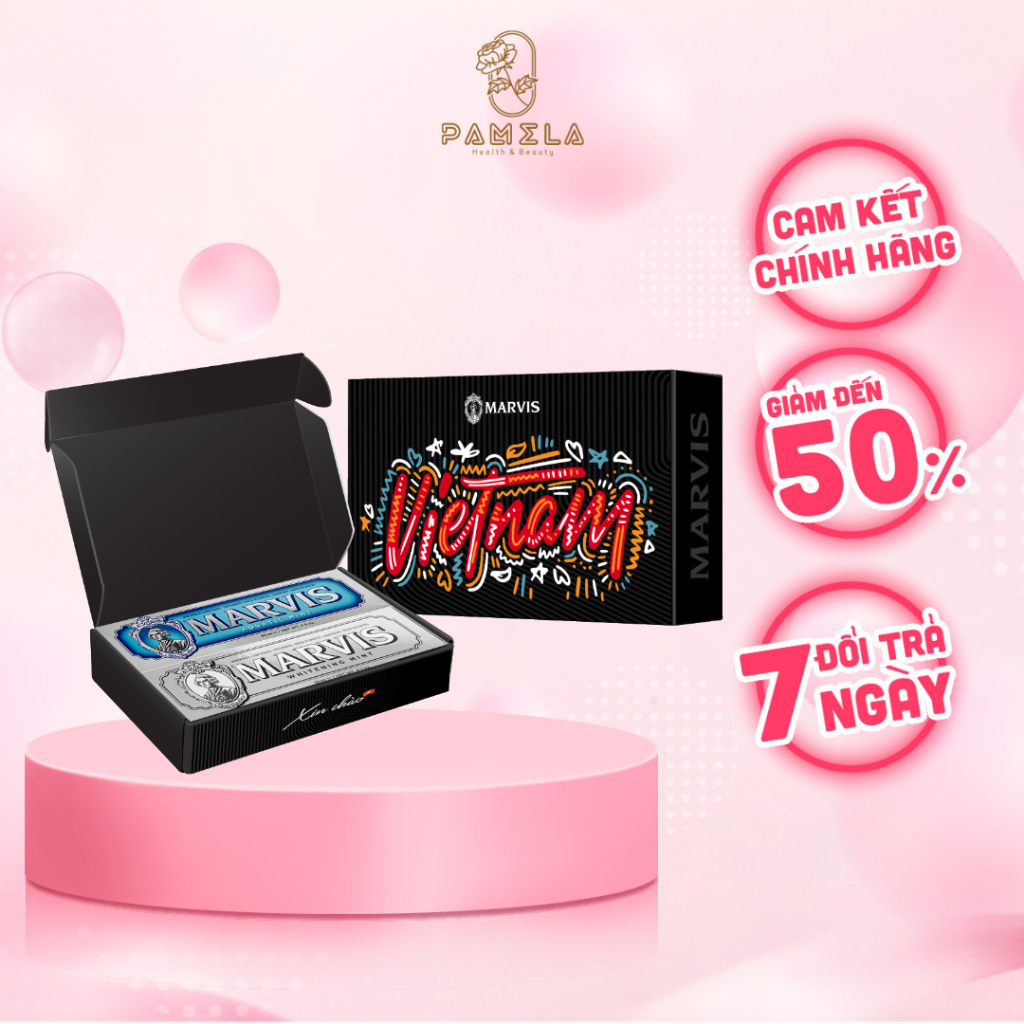 Combo Kem Đánh Răng Marvis Fullsize