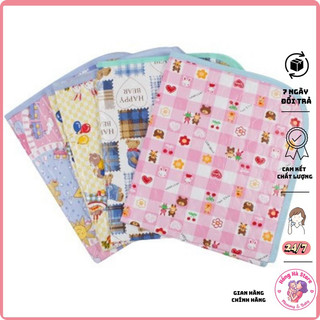 Tấm lót chống thấm cho bé sơ sinh dễ lau  KT 40x60cm
