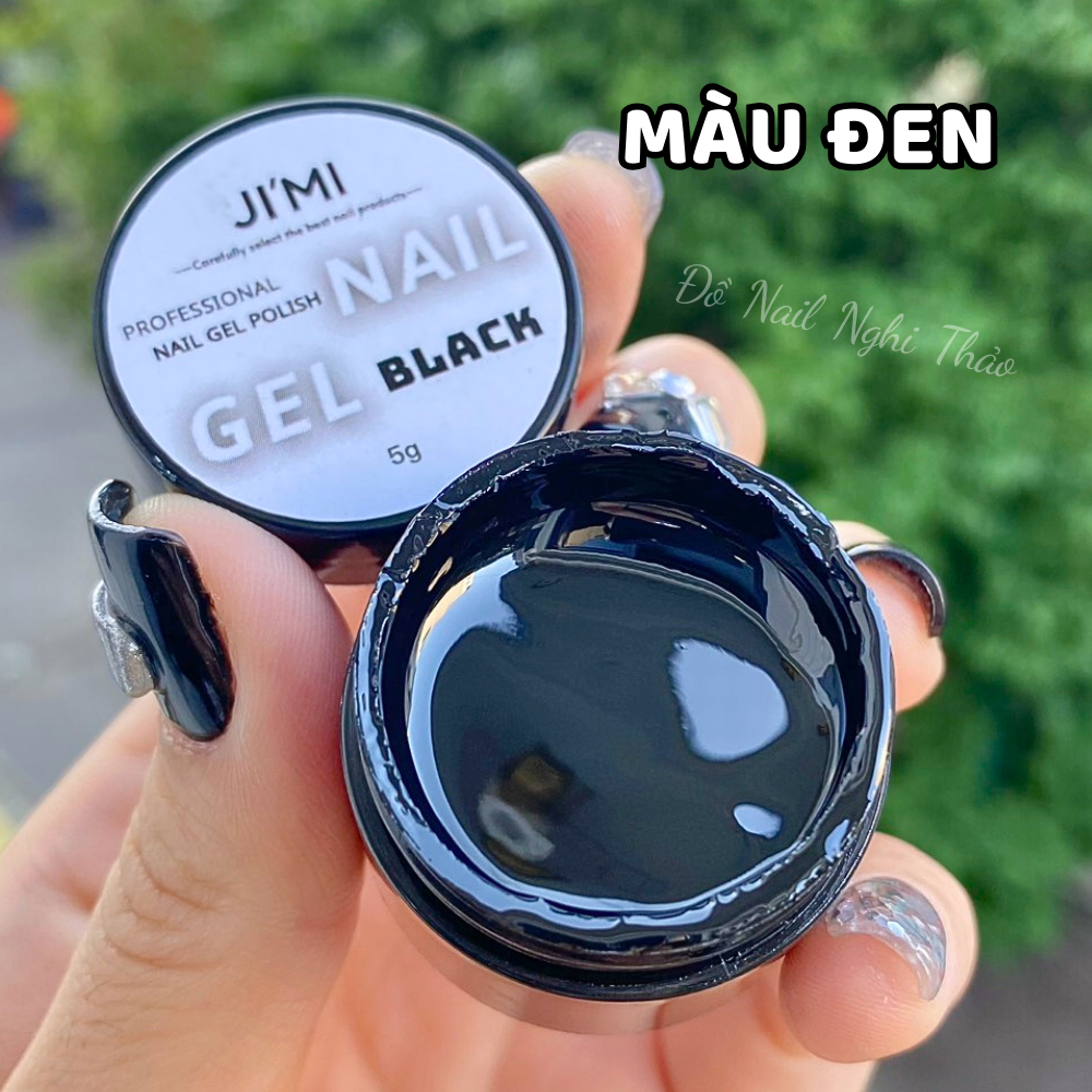 Gel vẽ trắng đen JIMI hũ 5g NGHI THẢO