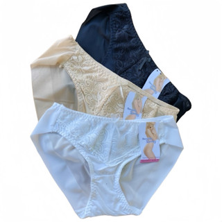  LOẠI 1- Combo 5 Quần Lót Nữ - Không Viền  Chất Liệu Thun Lạnh Phối Ren Mềm Mịn  BEAUTIFUL SPRING  Mã 5402 Thái Lan 