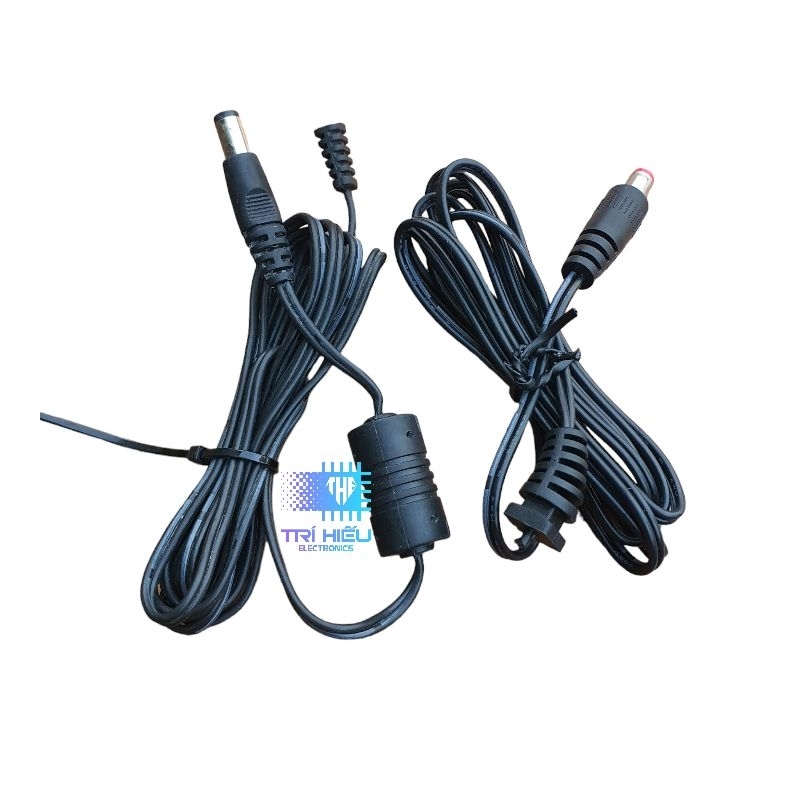 [2 sợi] Dây nguồn tháo máy DC-DC 5.5 2.1 2.5