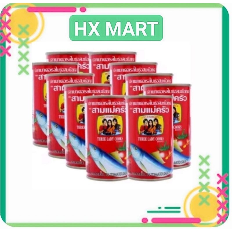cá hộp thái lan 3 cô gái lon 155g