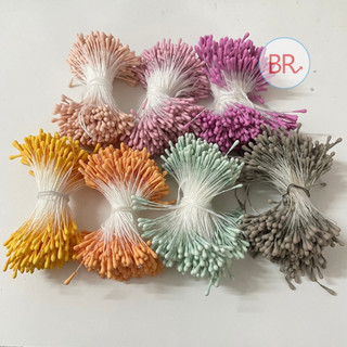 Set 300 nhụy hoa giả làm hoa handmade - Nhụy hoa nhiều màu sắc phụ kiện làm hoa handmade 02081