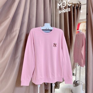 Áo sweater mlb monogram big lux ny yankees - hồng - code: 3amtm0234-50pkl