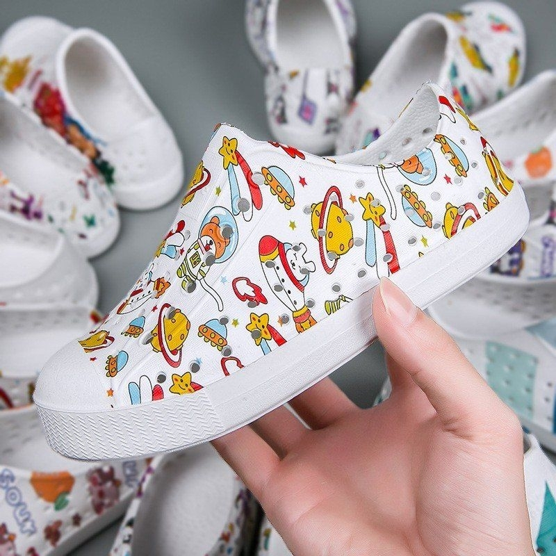 Giày đi mưa trẻ em  - Chất liệu nhựa EVA siêu nhẹ, mềm và không thấm nước -sz 30-44