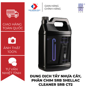 Dung dịch tẩy nhựa cây, phân chim Surainbow Sellac Cleaner 4L