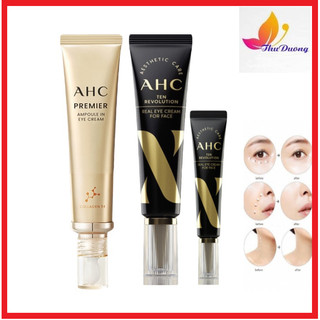 KEM DƯỠNG MẮT AHC SEASON 8 ANGELESS REAL EYE CREAM FOR FACE_ĐEN