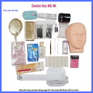 Trọn Bộ Học Nối Mi, Combo Học Nối Mi Cơ Bản 2,Sét Đồ Học Nối Mi Đầy Đủ Từ Cơ Bản Đến Nâng Cao_Dụng Cụ Học Nối Mi