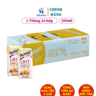 Sữa tươi vị vani promess 200ml - sữa pháp