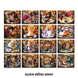 [Độc Quyền Phản Quang 7 Màu] - Phần 21 - Thẻ Bài One Piece - Quân Đồng Minh