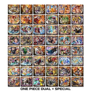 [Độc Quyền Phản Quang 7 Màu] - Phần 5 - Thẻ Bài One Piece - Dual Character & Special