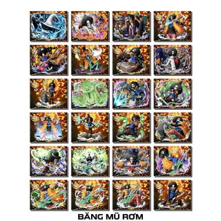 [Độc Quyền Phản Quang 7 Màu] - Phần 23 - Thẻ Bài One Piece - Băng Mũ Rơm