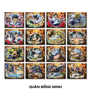 [Độc Quyền Phản Quang 7 Màu] - Phần 21 - Thẻ Bài One Piece - Quân Đồng Minh