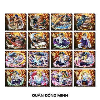 [Độc Quyền Phản Quang 7 Màu] - Phần 21 - Thẻ Bài One Piece - Quân Đồng Minh