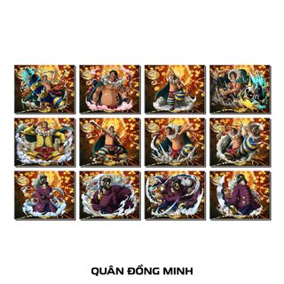 [Độc Quyền Phản Quang 7 Màu] - Phần 21 - Thẻ Bài One Piece - Quân Đồng Minh