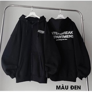 Áo hoddie zip basic unisex poppy clothingz siêu chất lượng-siêu dày dặn