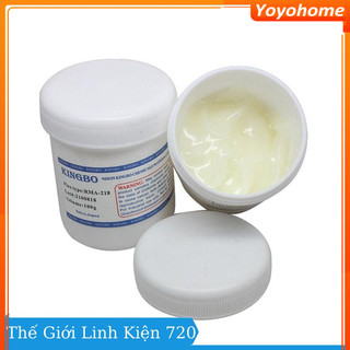 Mỡ hàn điện tử kingbo rma-218 100g mỡ vàng trong cao cấp
