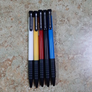 Bút bi bấm M&G, ngòi 0.7mm màu mực xanh- đỏ- đen - bút bi cao cấp