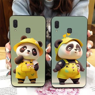 Ốp lưng Samsung m20 / ss m30 in hình gấu trúc cute