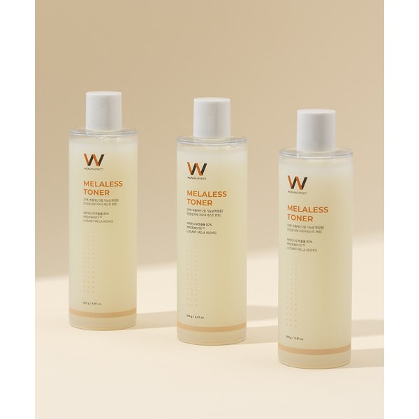 Nước Hoa Hồng Dưỡng Trắng, Mờ Sạm Nám Chuyên Sâu WonJin Melaless 250ml