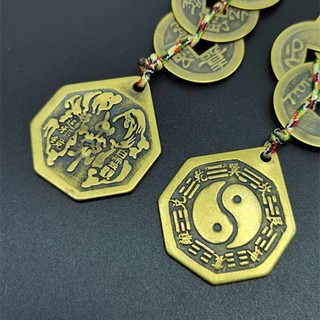 Đồng xu bát quái âm dương phong thuỷ