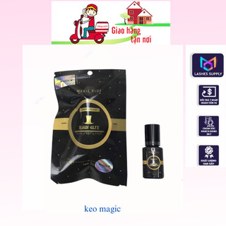Keo magic glue/keo nối mi lashes supply, ít cay, siêu bền, phù hợp với mọi thời tiết