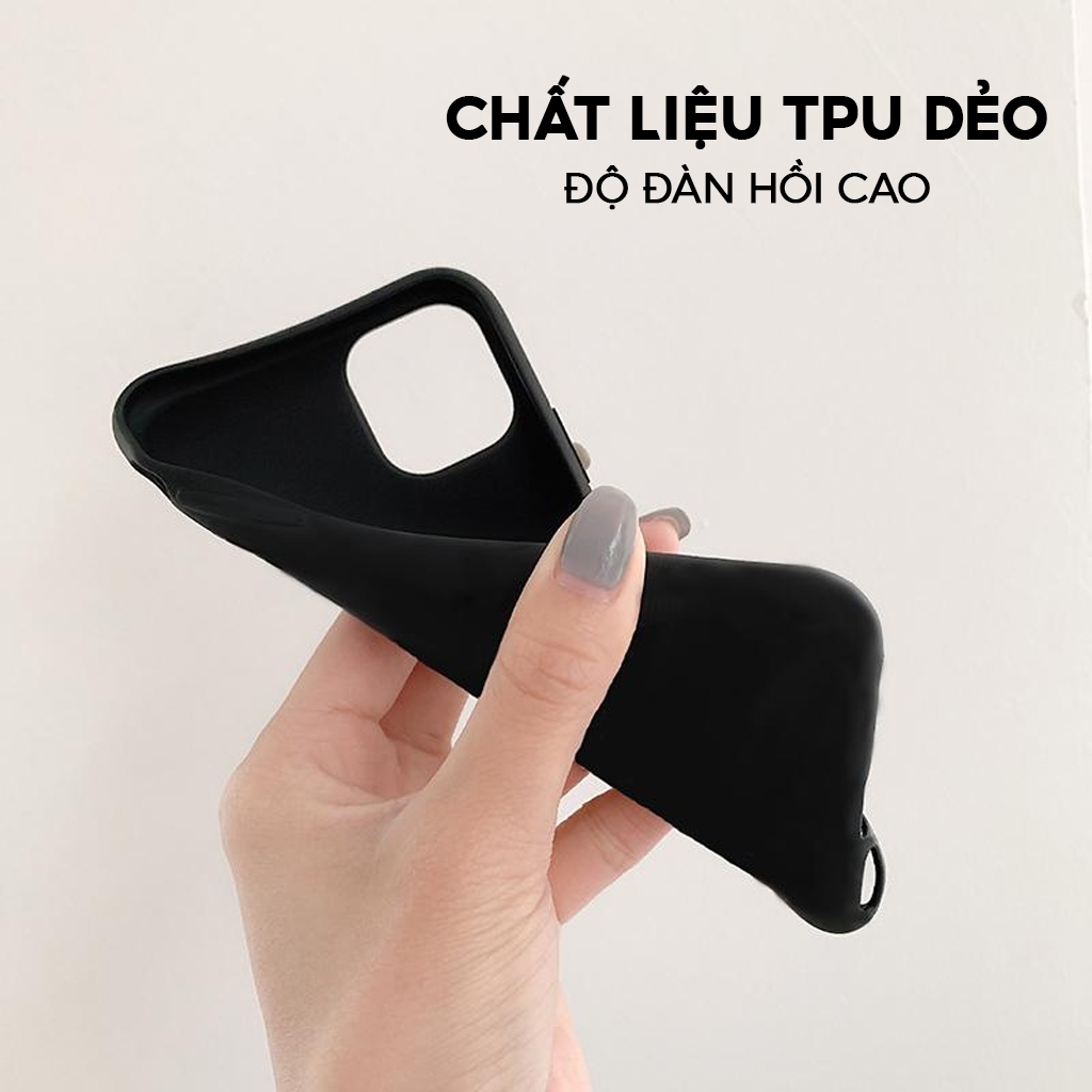 Ốp lưng Samsung J7 PLUS, J7+ silicon dẻo mềm viền đen in hình thương hiệu, thời trang