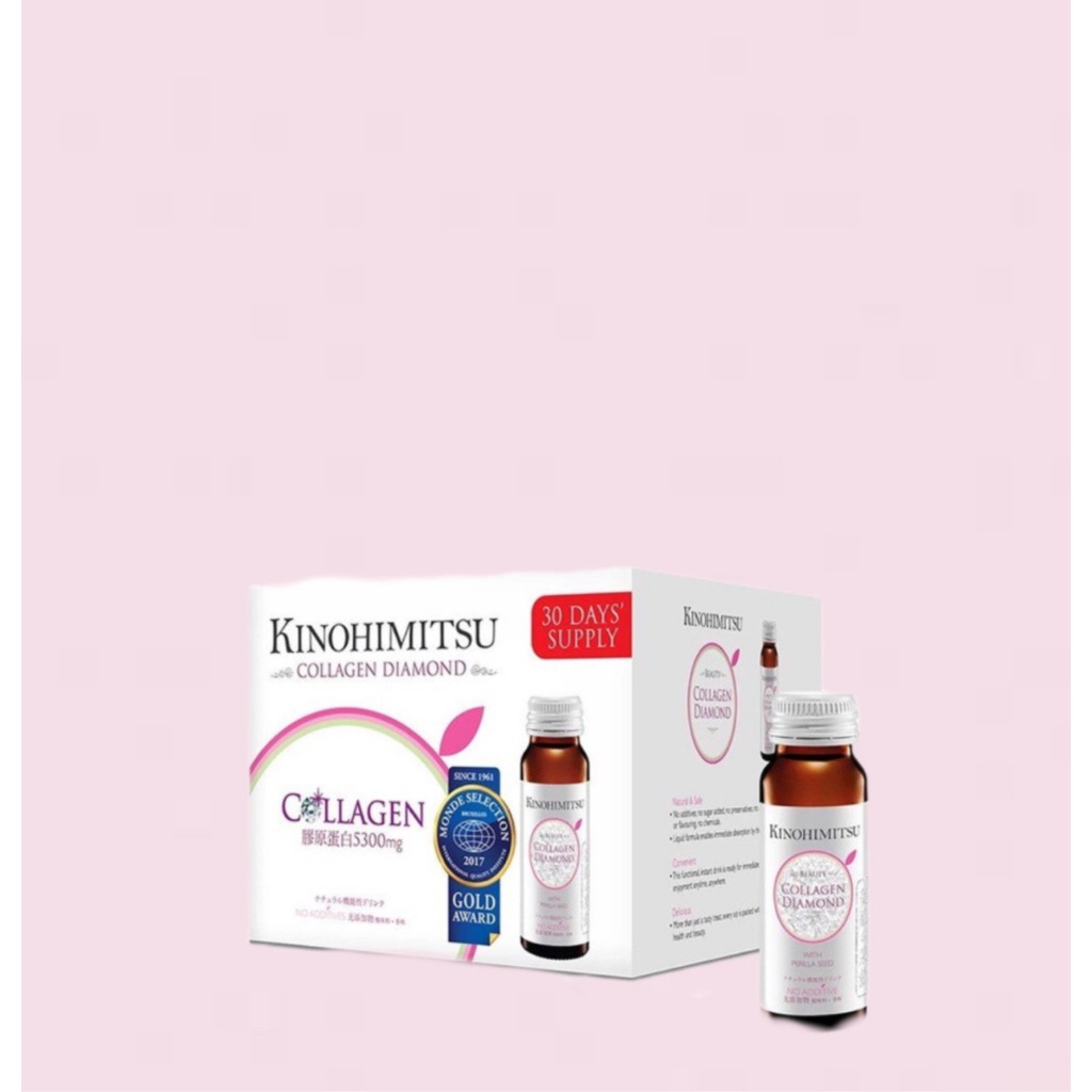 Nước Uống Đẹp Da Collagen KINOHIMITSU J'Pan Collagen Diamond 5300  Khoaitayshop