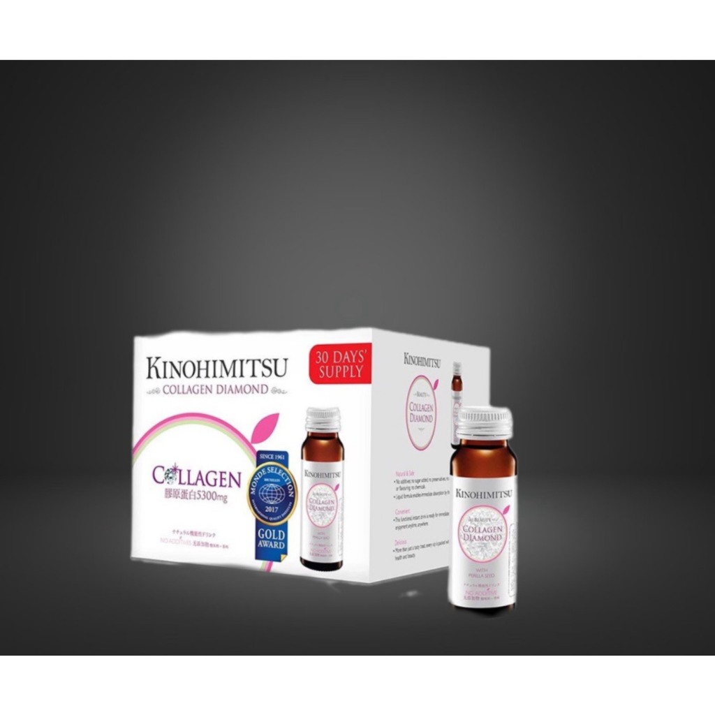 Nước Uống Đẹp Da Collagen KINOHIMITSU J'Pan Collagen Diamond 5300  Khoaitayshop