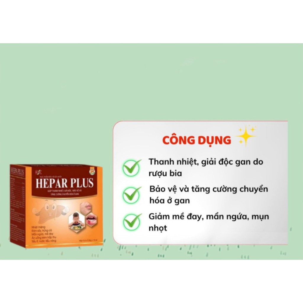 Giải độc gan Herpa Plus, Bổ gan, Thanh Nhiệt, giảm Lỡ Miệng, Nóng trong người Khoai Tây Shop