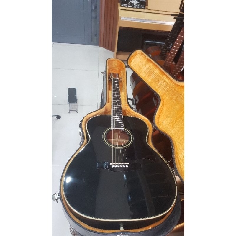 Guitar nội địa Nhật MORRIS F12 BLK