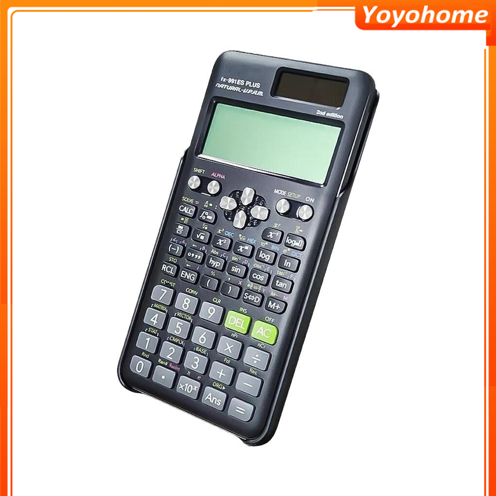 Máy tính Classic FX-991ES Máy tính kiểm tra khoa học Máy tính kế toán màn hình lớn Học sinh Trường h