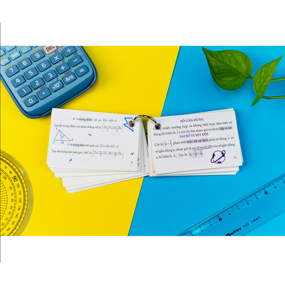 Flash card - KINGEDU Công thức toán 10
