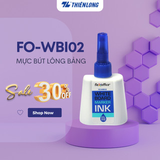 Combo Mực lông bảng FO-WBI02 - Bút lông bảng bút dạ viết bảng trắng xóa được, tiện dụng an toàn không độc hại