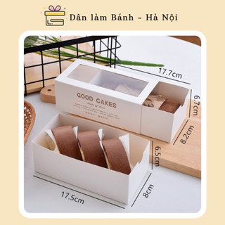 Hộp đựng bánh Bông Lan cuộn,Cupcake, bánh kem