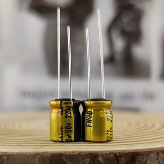 220uF 50V tụ điện Nichicon FW
