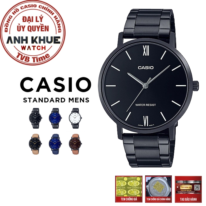 Đồng hồ nam Casio Standard chính hãng MTP-VT01 Series (40mm)