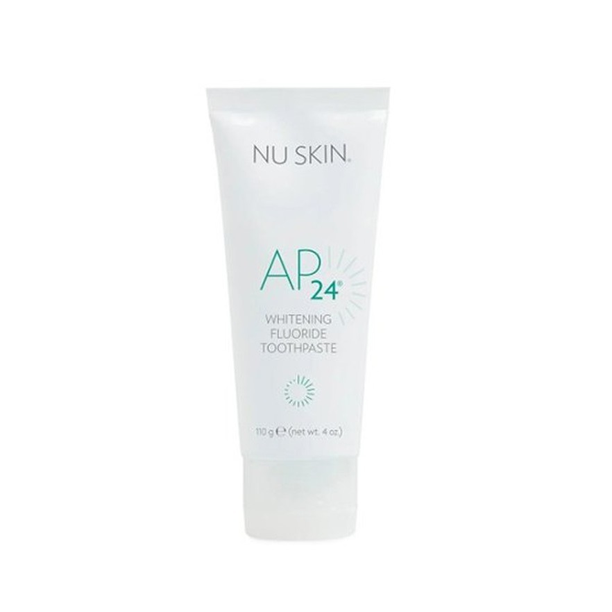 Kem đánh răng trắng sáng AP24 Nuskin Whiteing Flouride Toothpaste 110g trắng sáng hết hôi miệng ngừa sâu răng