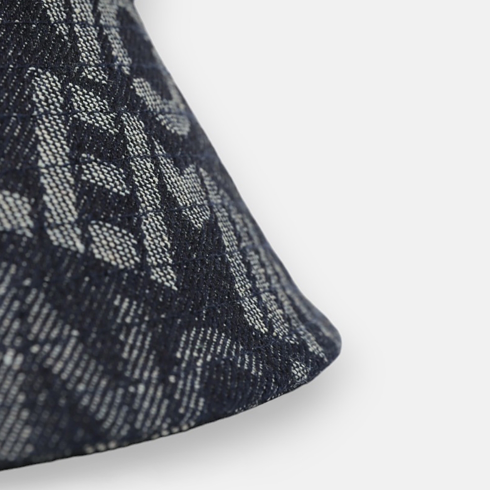 Mũ Bucket Lemino Monogram Denim LE8605