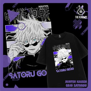 Áo phông Jujutsu Kaisen: Gojo Satorou cotton 100% by The Runaway